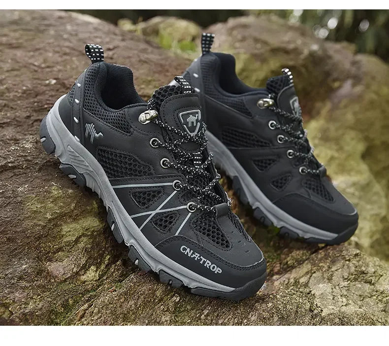 Chaussures de Randonnée Homme - Respirantes en Mesh, Légères et Résistantes - Chaussures de Sport pour Randonnée, Chasse et Activités Tactiques - BLACKBEARD OUTDOOR INDUSTRIES