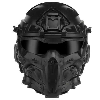 Casque airsoft intégral Assault I avec masque relevable