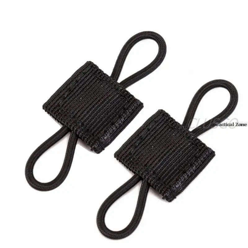 Lot de 2 Attaches Tactiques MOLLE – Fixation Élastique pour Câbles, Antennes, PTT et Accessoires - BLACKBEARD OUTDOOR INDUSTRIES