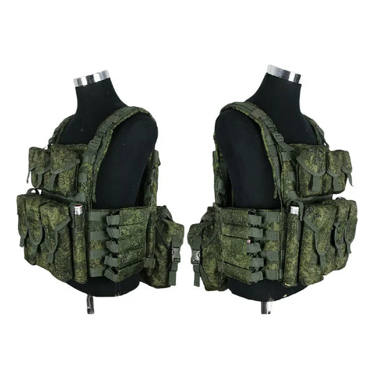 Gilet Tactique Russe 6B46 EMR – Système MOLLE Modulaire avec Plaques EVA & Poches AK - BLACKBEARD OUTDOOR INDUSTRIES