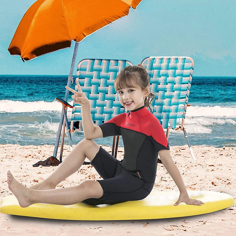 Combinaison Shorty Néoprène Enfant – Surf, Plongée, Natation - BLACKBEARD OUTDOOR INDUSTRIES