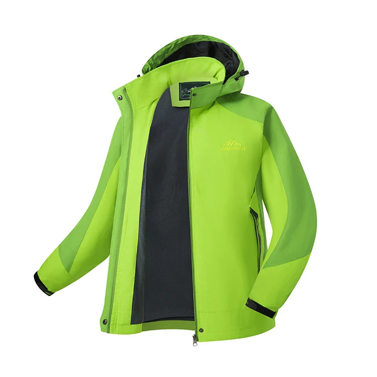 Veste Imperméable Femme Coupe-Vent à Capuche – Légère & Respirante pour Randonnée & Outdoor - BLACKBEARD OUTDOOR INDUSTRIES