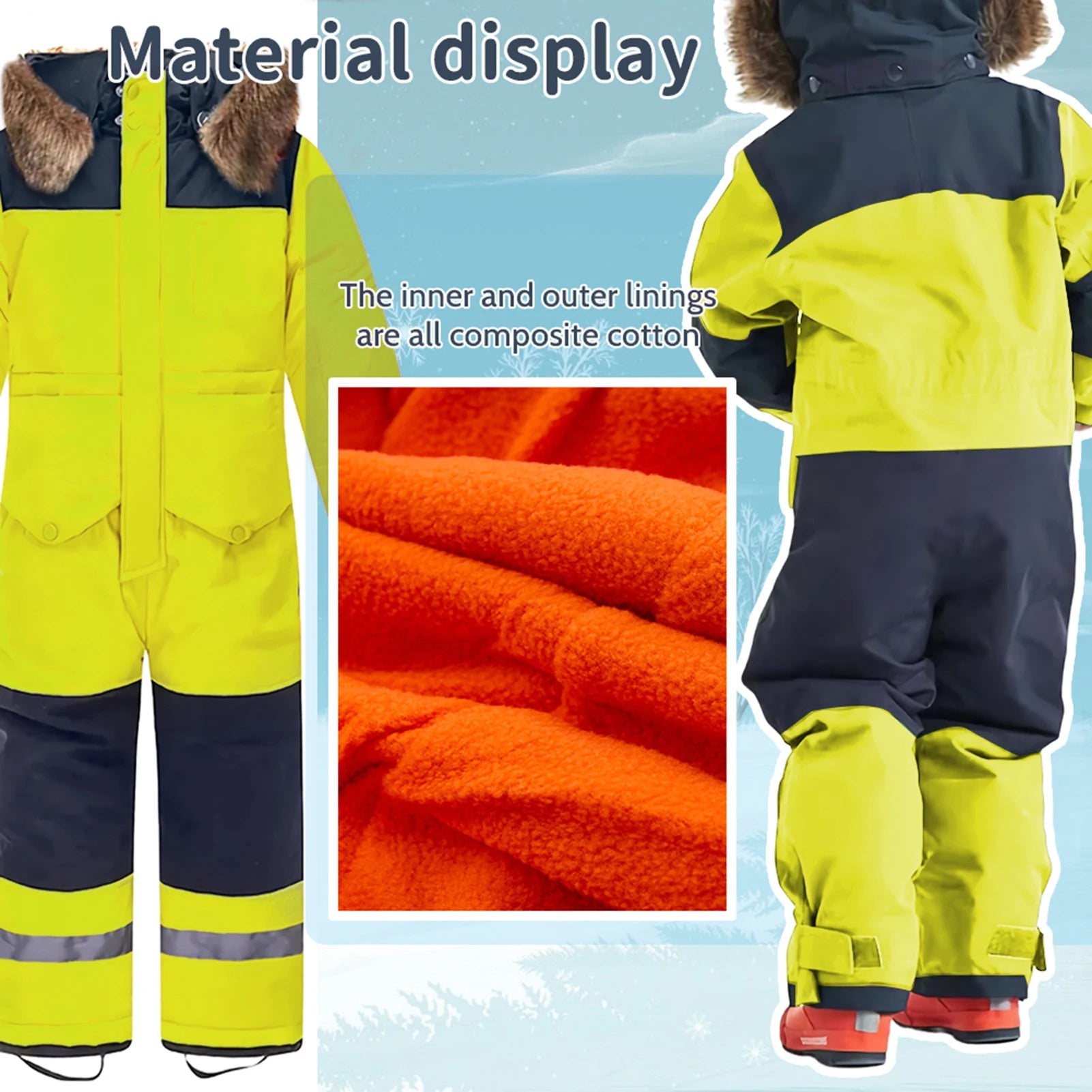 combinaison de ski pour enfants unisexe Ma boutique