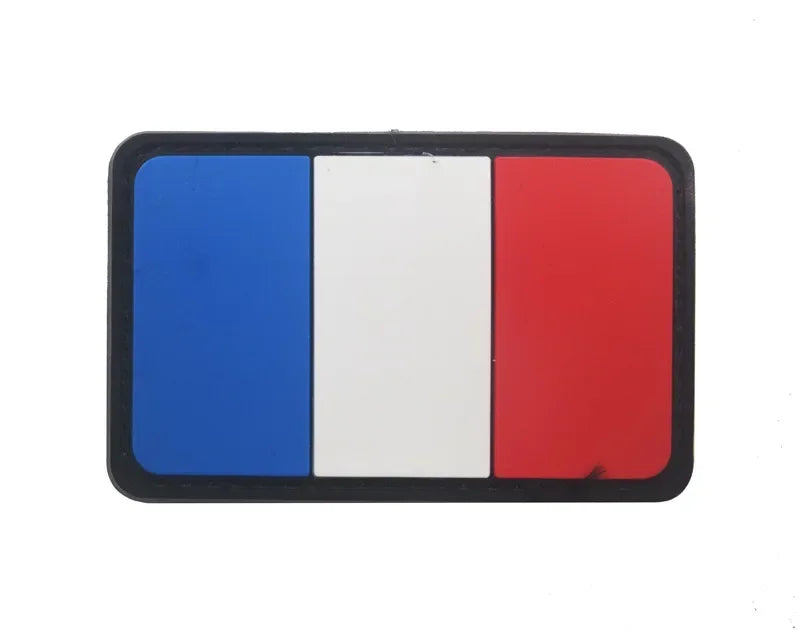Patch Drapeau France IR Réfléchissant – Badge Tactique Brodé pour Casquette, Sac, Brassard - BLACKBEARD OUTDOOR INDUSTRIES