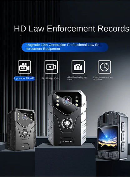 4K Digtal Body Camera Waterproof 1080P Infrared Night Vision Ma boutique