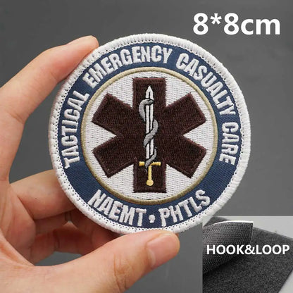 Patch Médical Tactique Brodé - BLACKBEARD OUTDOOR INDUSTRIES