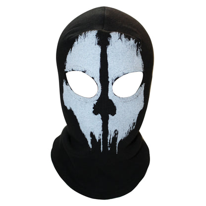 Cagoule Balaclava 100% Coton Ghost Skull – Masque Intégral Visage & Cou – Ski, Vélo, Airsoft – 26 Coloris