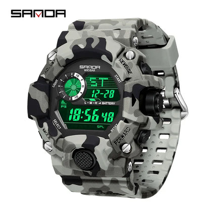 SANDA 2183 – Montre Électronique Homme - BLACKBEARD OUTDOOR INDUSTRIES
