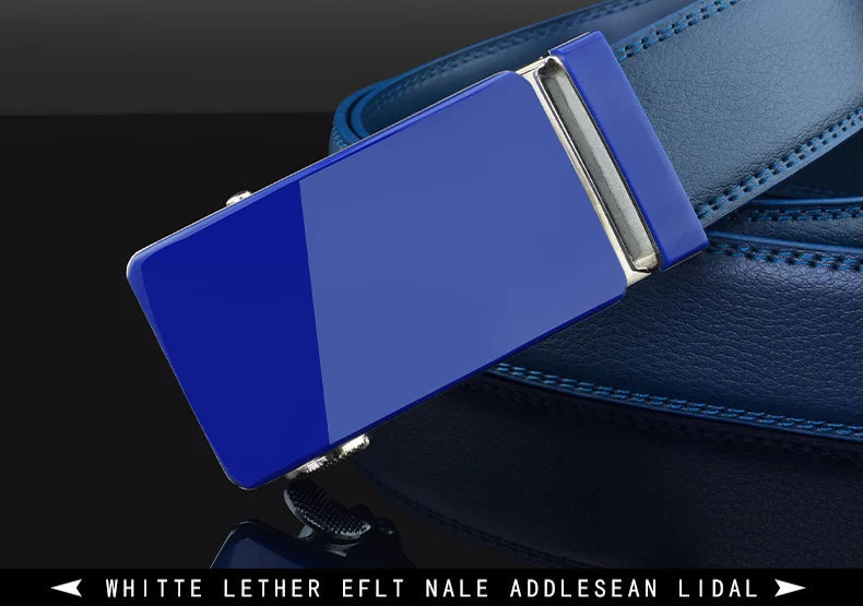 ceinture en cuir de vachette uni Ma boutique