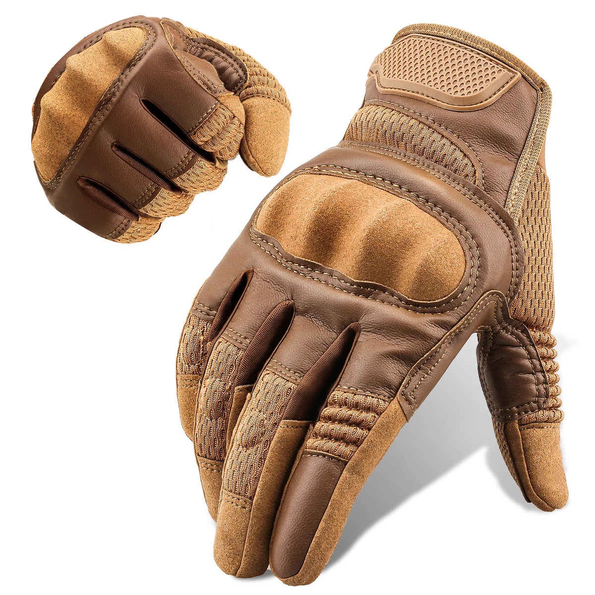 Gants tactiques outdoor unisexes en polyester – M à XL