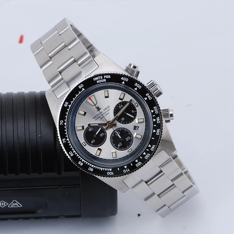Tactical Frog TF004 – Montre Chronographe Homme 41 mm - BLACKBEARD OUTDOOR INDUSTRIES