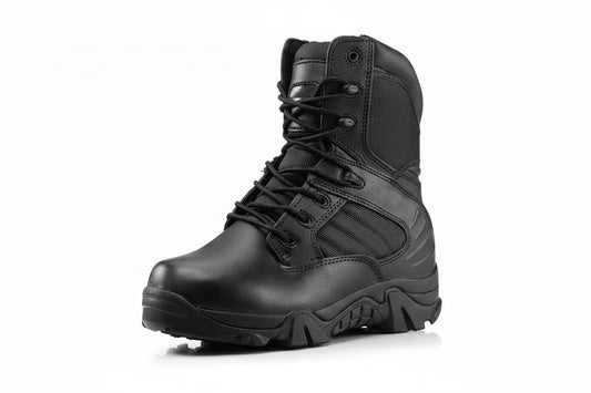 Bottes Tactiques Militaires Homme – Cuir, Combat Desert & Sécurité