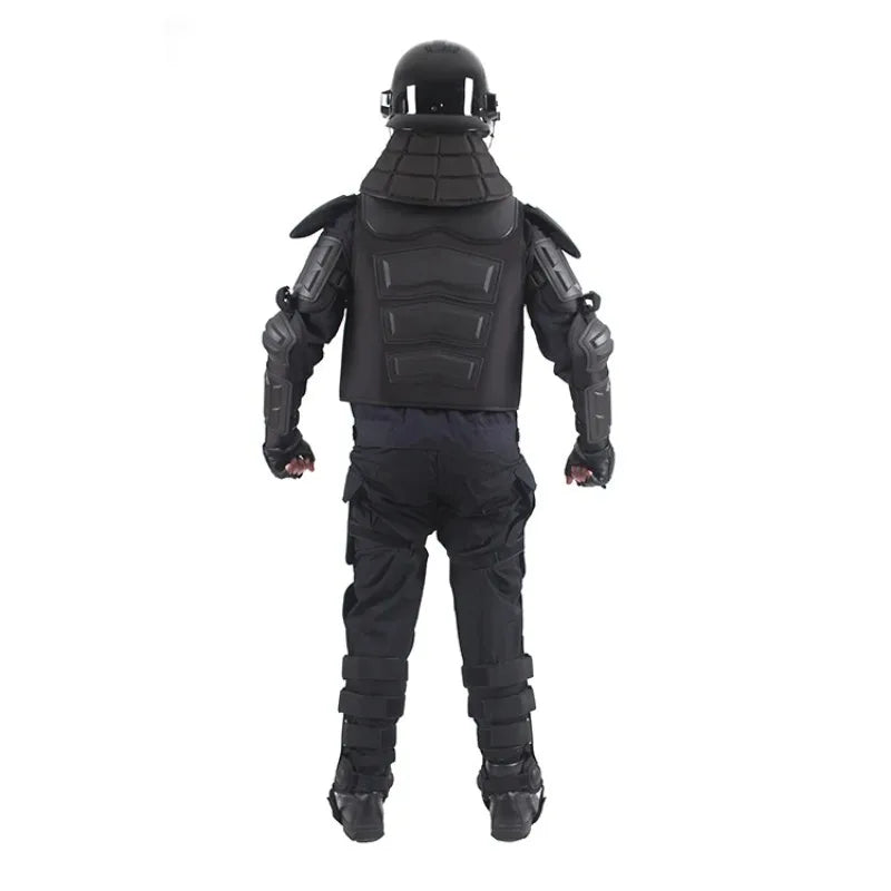 Tenue Anti-Émeute Complète — Ignifugée, Anti-Choc & Anti-Perforation | PP/PA + EVA + Nylon | 9 kg