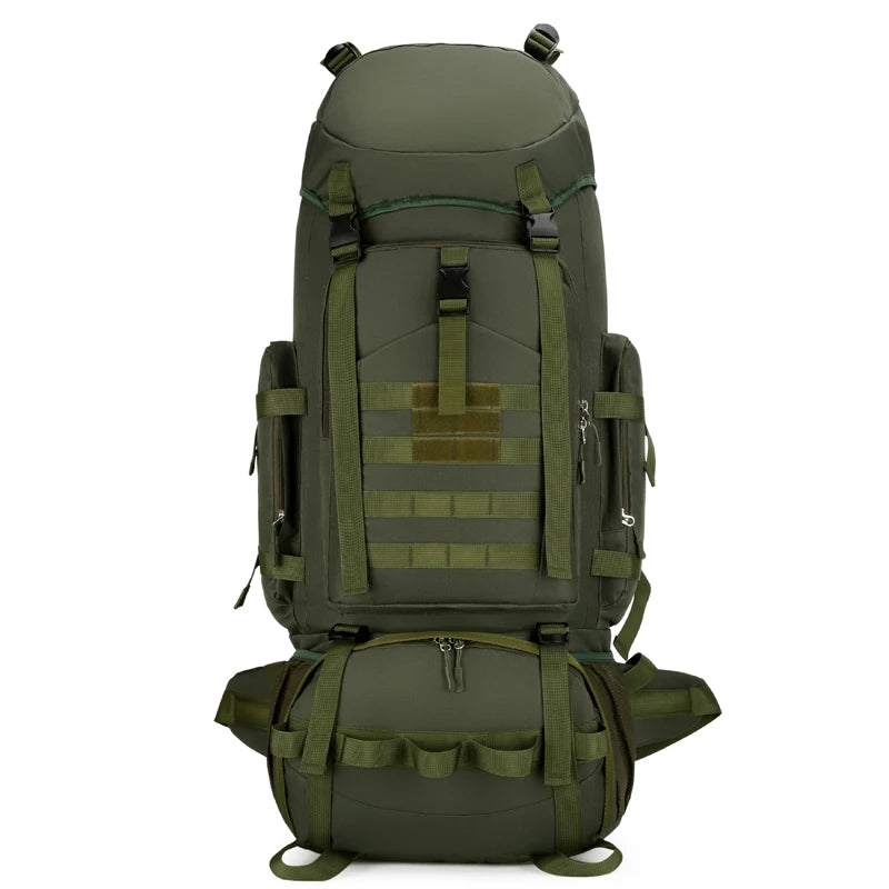 Sac à Dos Tactique 90L Imperméable – Alpinisme, Camping, Randonnée, Grande Capacité