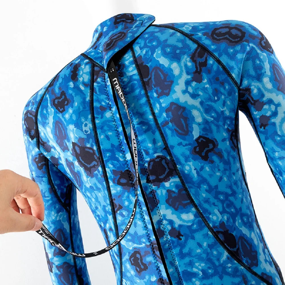 Combinaison Néoprène Camouflage 3 mm – Homme, Multi-Sports Nautiques - BLACKBEARD OUTDOOR INDUSTRIES