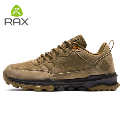 Chaussures de Randonnée Homme en Cuir Véritable — Semelle Antidérapante, Légères, Trekking & Trail