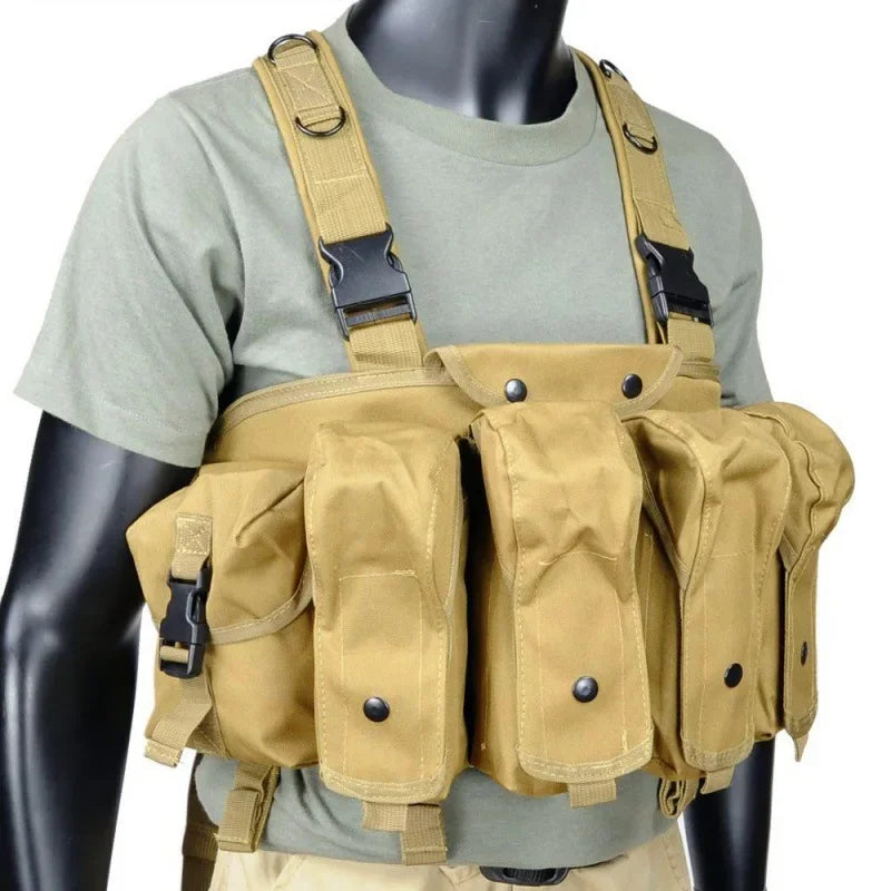 Chest Rig AK47 MOLLE - Poches multifonctions - BLACKBEARD OUTDOOR INDUSTRIES