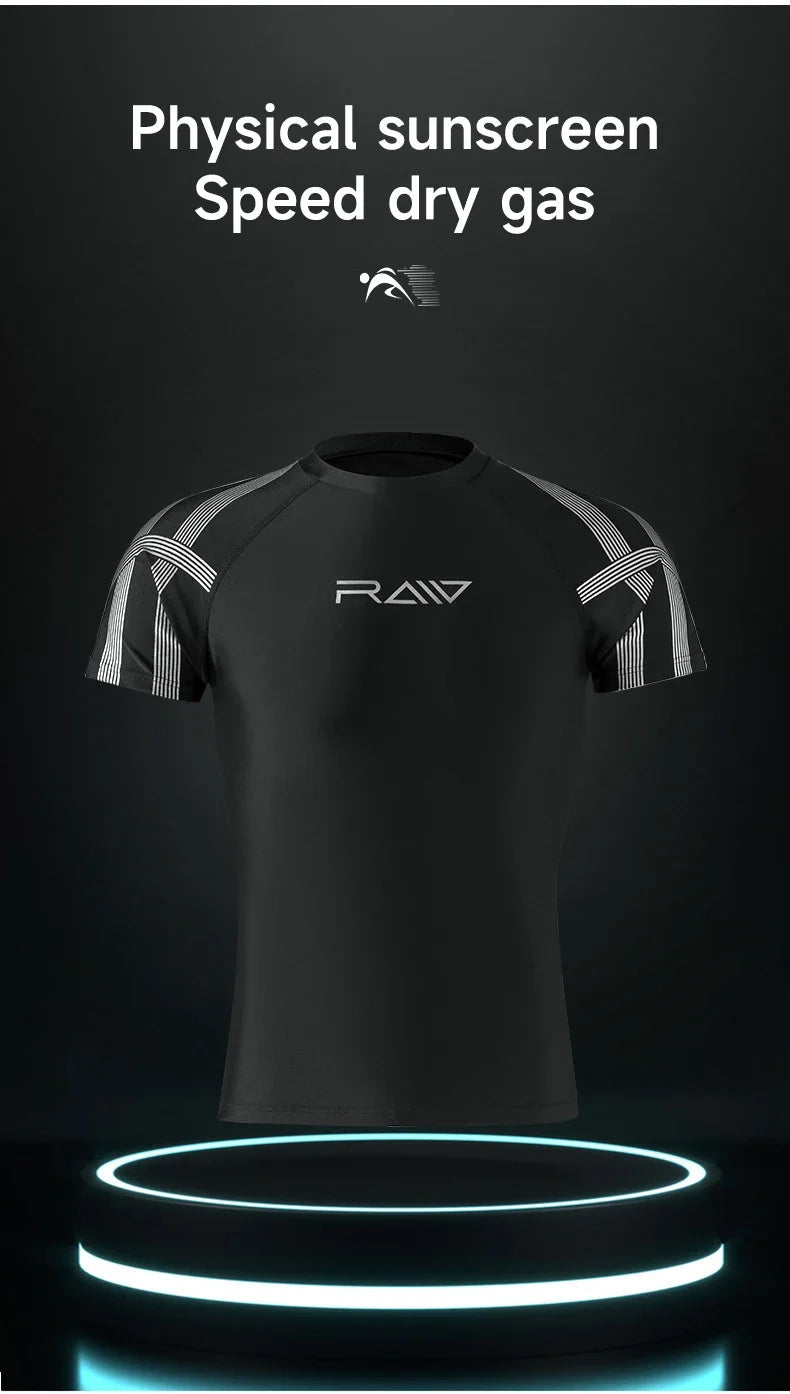 ensemble de mailliot de bain homme rash guards split type Ma boutique