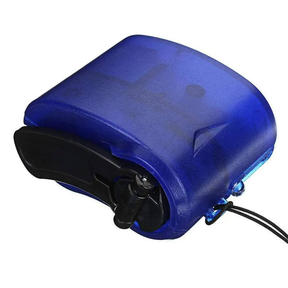 Chargeur USB à manivelle avec éclairage de secours