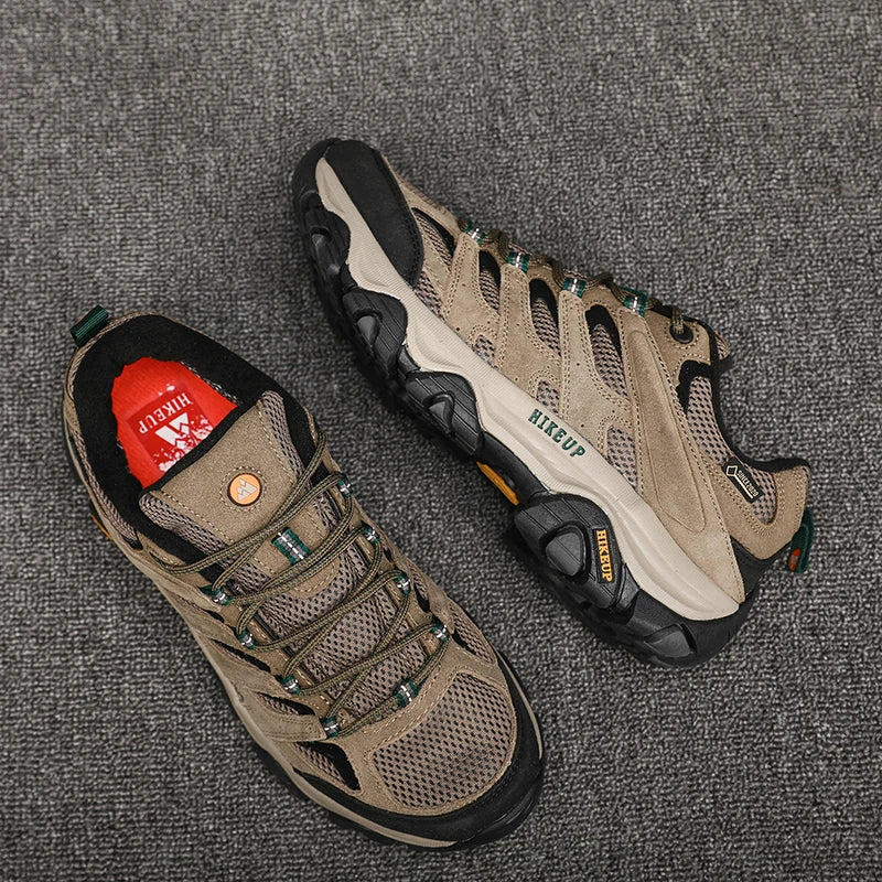 Chaussures de Randonnée HIKEUP-26 pour Homme – Trekking, Escalade, Outdoor & Quotidien – Cuir Synthétique, Respirantes - BLACKBEARD OUTDOOR INDUSTRIES