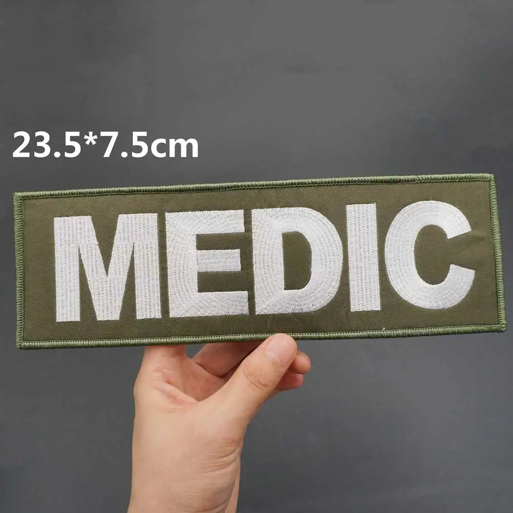 Patch Médical Tactique Brodé - BLACKBEARD OUTDOOR INDUSTRIES