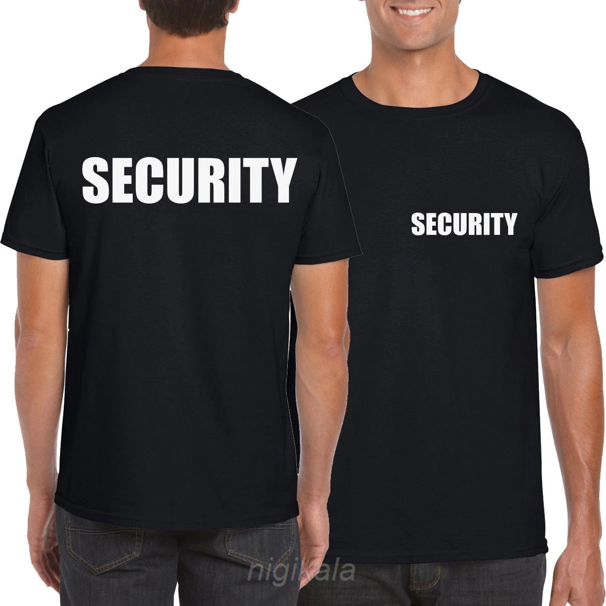T-Shirt SWAT FBI SECURITY Imprimé Haute Qualité – Coton Respirant Manches Courtes – Homme – S à 5XL