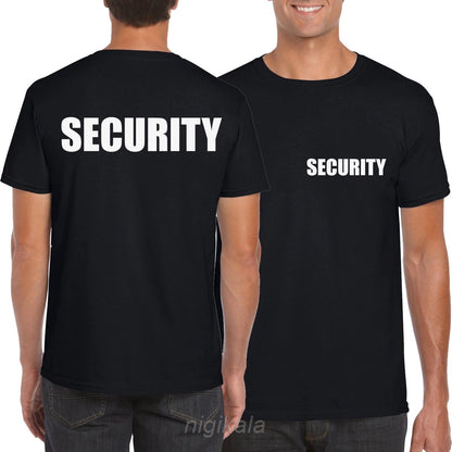 T-Shirt SWAT FBI SECURITY Imprimé Haute Qualité – Coton Respirant Manches Courtes – Homme – S à 5XL