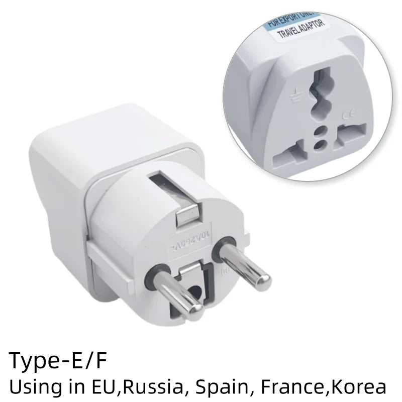 Universal AU UK US EU Plug Adapter – Adaptateur de Voyage Multi-Prises - BLACKBEARD OUTDOOR INDUSTRIES