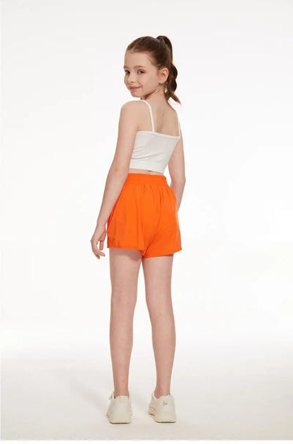short de sport fille polyester Drytech Ma boutique