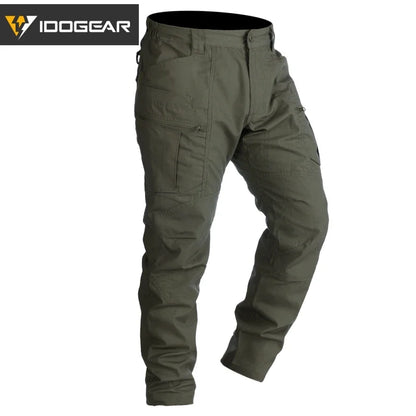 Pantalon tactique IDOGEAR LF stretch multi-poches cargo ranger green