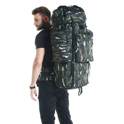 Sac à Dos Tactique 100L – Ultra Grande Capacité Étanche avec Cadre Interne - BLACKBEARD OUTDOOR INDUSTRIES