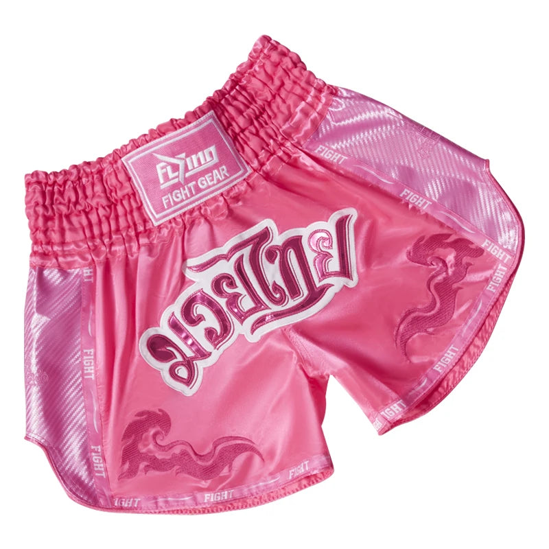Shorts de Muay Thai et Boxe – Pour Hommes, Femmes, Enfants et Adolescents, Kickboxing, MMA, Sanda, Grappling, BJJ – Pantalons de Sport - BLACKBEARD OUTDOOR INDUSTRIES