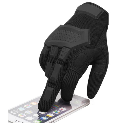 Gants Tactiques Plein Doigt Tactile – Airsoft Paintball Tir Randonnée Police