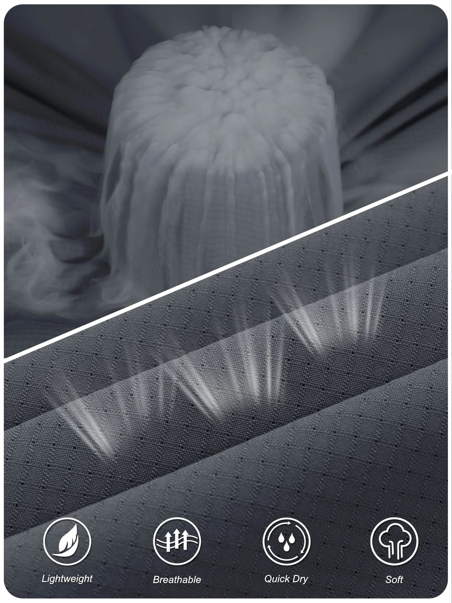 Chemise Femme de Randonnée KEFITEVD – Séchage Rapide, Respirante & Anti-UV – Manches Longues Modulables - BLACKBEARD OUTDOOR INDUSTRIES