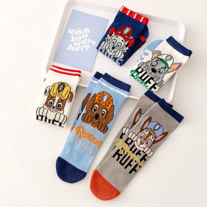 5 paires chaussettes paw patrol enfants 3/6ans Ma boutique