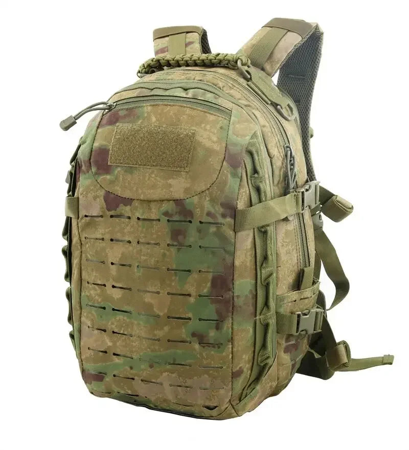 Sac à Dos Tactique YIDONG 25L MOLLE Oxford 600D – Imperméable, Laptop & Hydratation | Randonnée, Camping | 11 Coloris