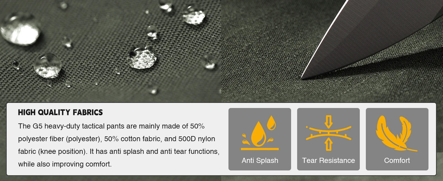 Pantalon Tactique Homme IDOGEAR G5 Heavy-Duty Combat Pants - BLACKBEARD OUTDOOR INDUSTRIES