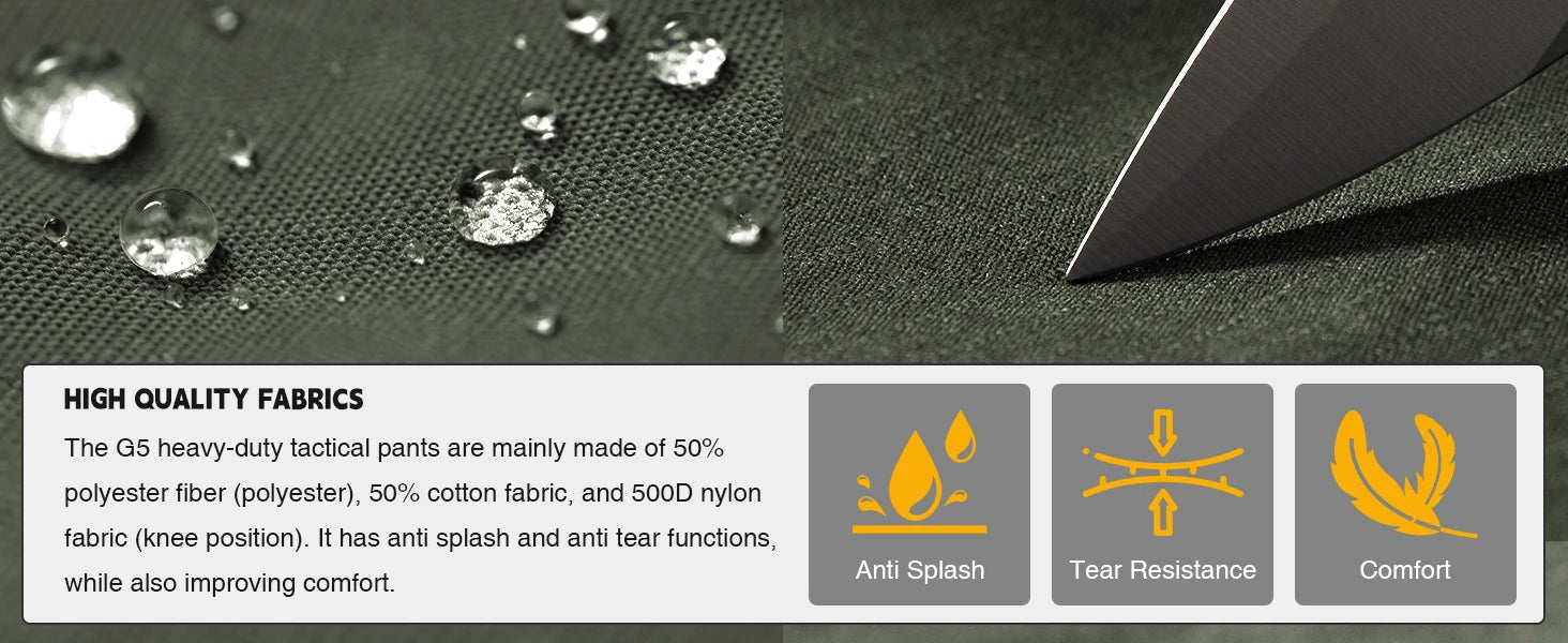 Pantalon Tactique Homme IDOGEAR G5 Heavy-Duty Combat Pants - BLACKBEARD OUTDOOR INDUSTRIES