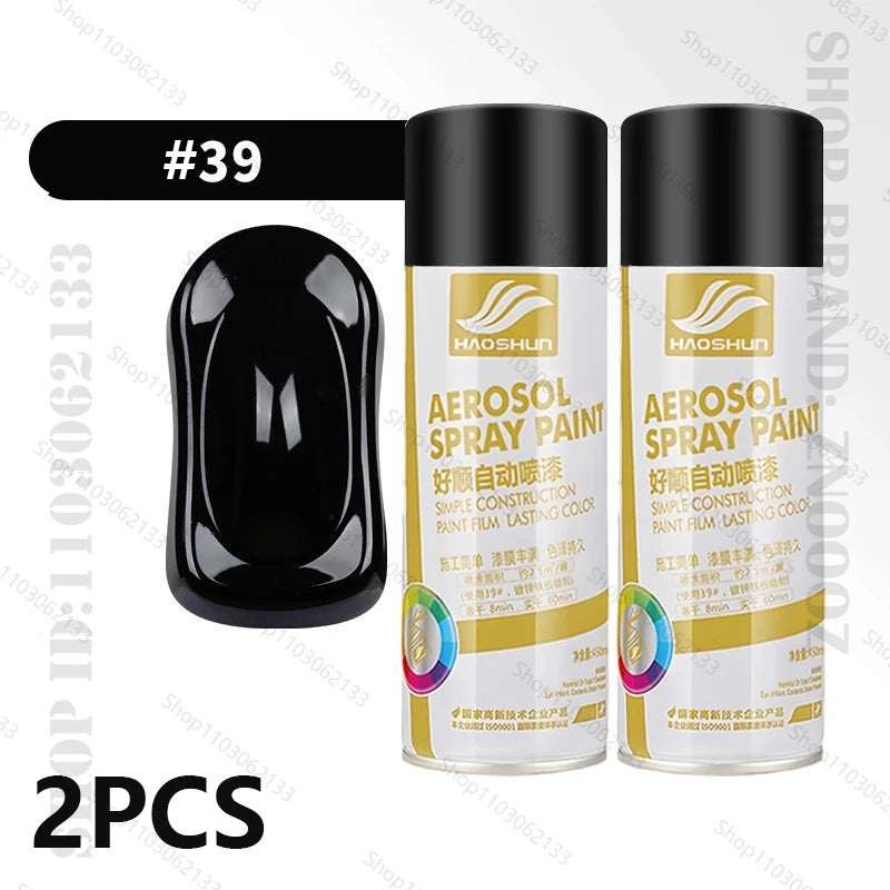 Lot de 2 Bombes de Peinture en Spray 450 ml – Multi-surfaces - BLACKBEARD OUTDOOR INDUSTRIES