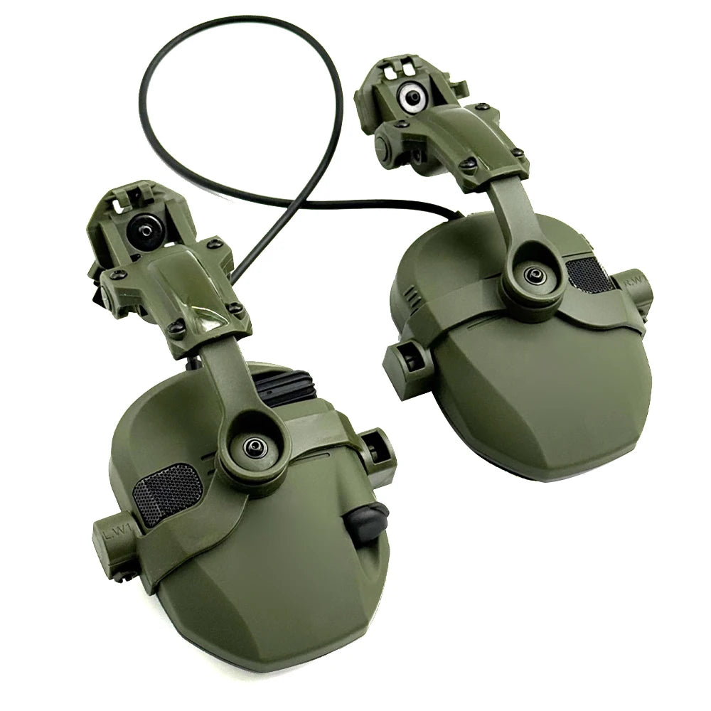 Casque Anti-Bruit Électronique Actif – Protection Auditive 23 dB NRR, Amplification ×4, Entrée AUX