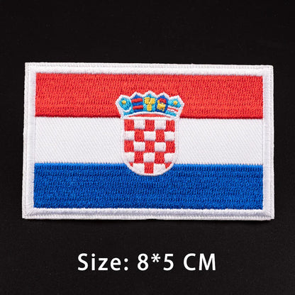 Patches Drapeaux Brodés Tactiques – international - BLACKBEARD OUTDOOR INDUSTRIES