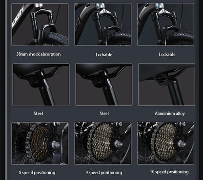 Vélo de Montagne Soft Tail 26"/29" – VTT Double Amortissement pour Descente, Cross Country & Dirt - BLACKBEARD OUTDOOR INDUSTRIES