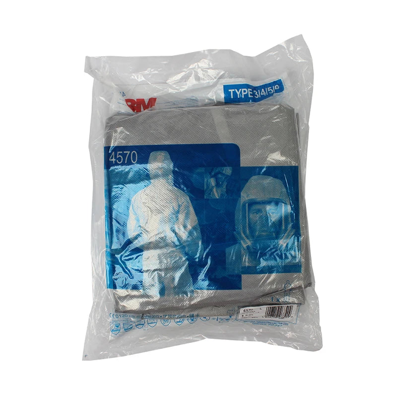 Combinaison de protection 3M 4570 - protection chimique professionnelle, Type 3/4/5/6, antistatique - BLACKBEARD OUTDOOR INDUSTRIES