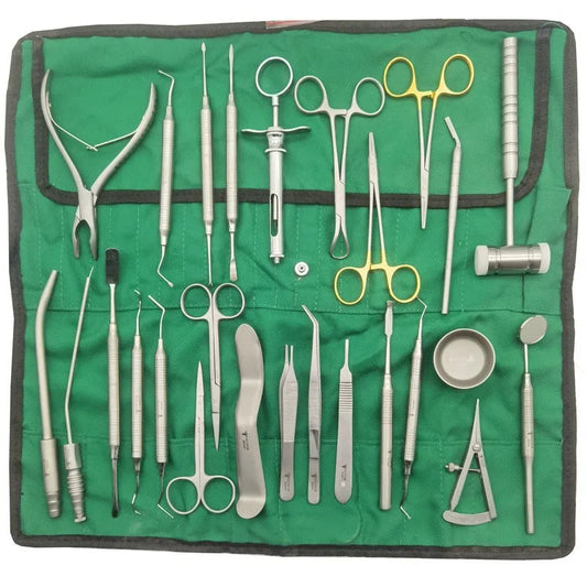 Kit Instrumental de 26 Pièces pour Implant Dentaire – Kit Chirurgical Complet - BLACKBEARD OUTDOOR INDUSTRIES