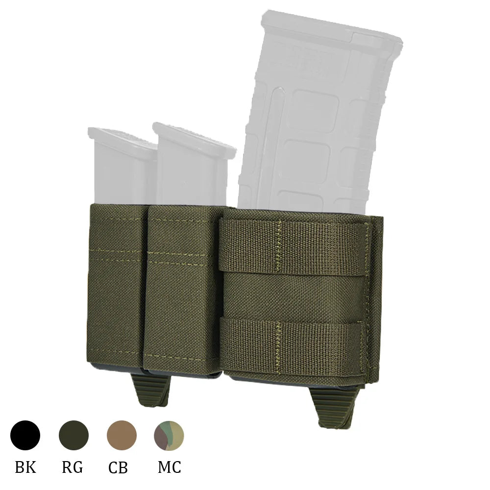 OPHIDIAN FAST Outdoor Multifunctional 9mm + 5.56 Magazine Bag – Poche Universelle pour Outils et Chargeurs MOLLE BLACKBEARD OUTDOOR INDUSTRIES