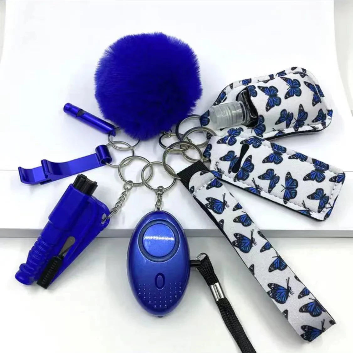 Porte-clés de survie pour femme, modèles au choix