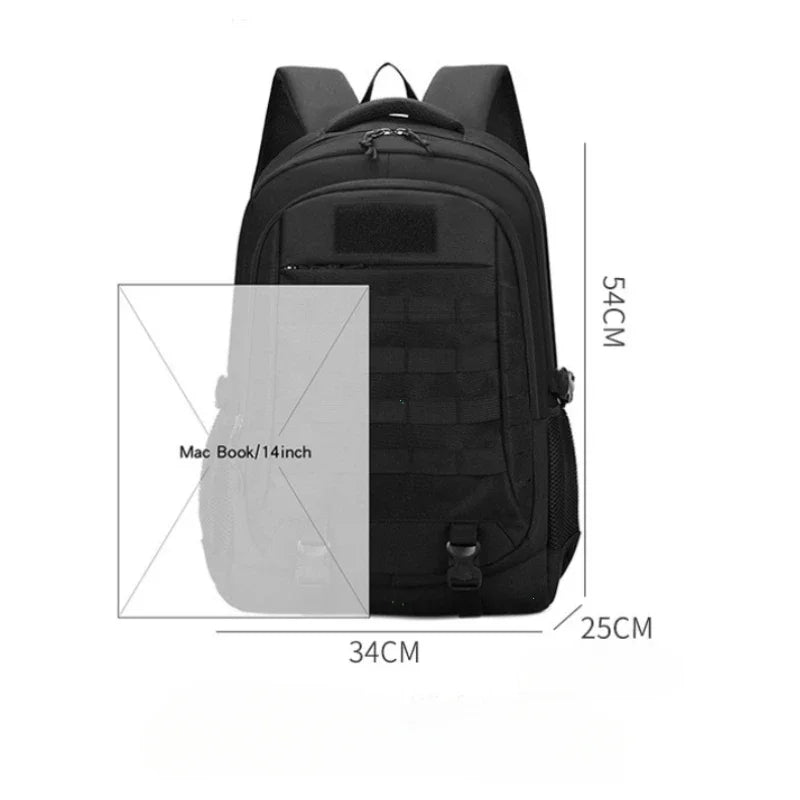 Sac à Dos de Voyage et Camping pour Homme – Grande Capacité, Nylon Résistant, Idéal Randonnée, Chasse et Trekking - BLACKBEARD OUTDOOR INDUSTRIES