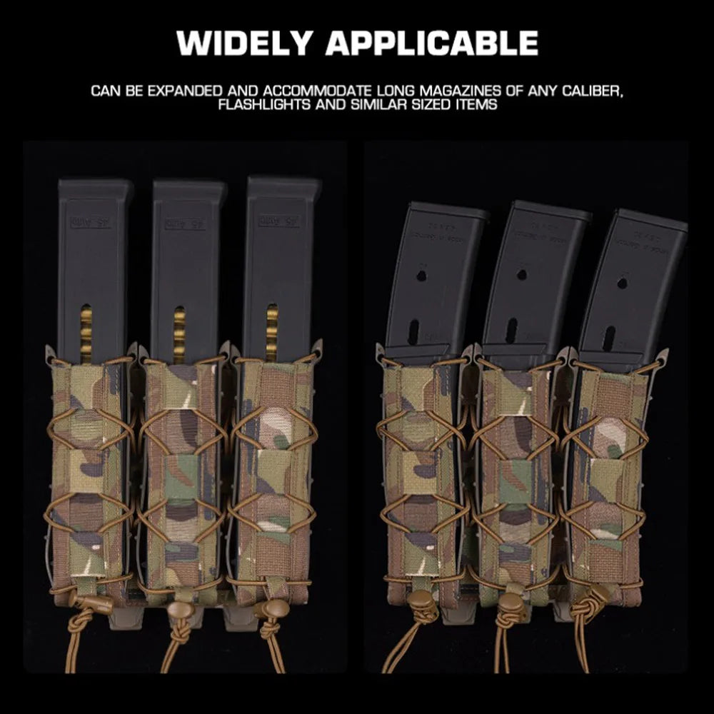 Porte-chargeurs triple UMP/MP5/MPX MOLLE