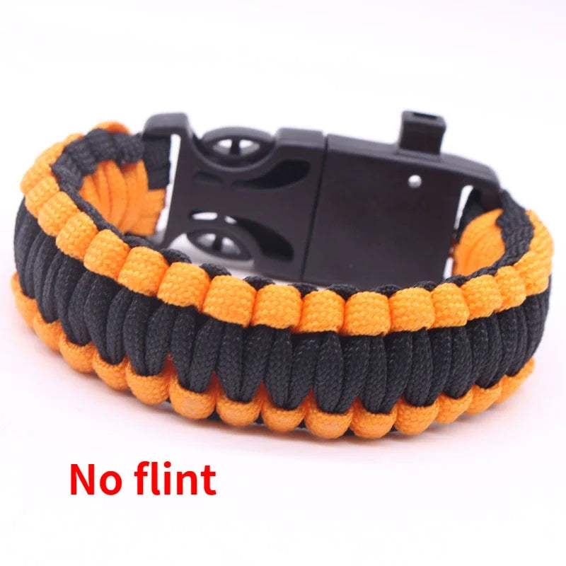 Bracelet de Survie Paracorde 3 en 1 pour Hommes et Femmes – Boussole, Sifflet, Couteau – Accessoire Multi-fonction pour Camping, Randonnée et Urgences - BLACKBEARD OUTDOOR INDUSTRIES
