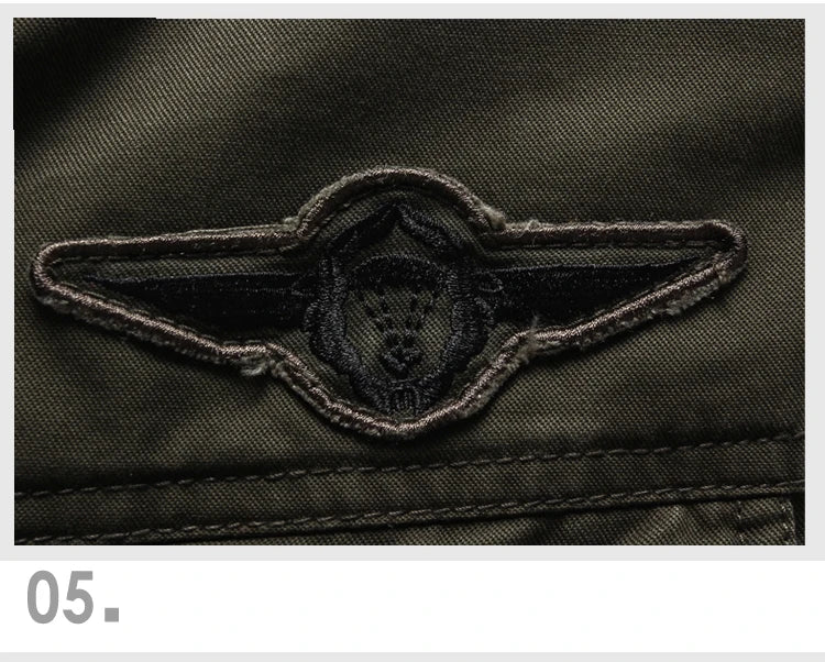 Veste Militaire Homme Air Force One | Coupe Printemps & Automne – Tailles M à 6XL - BLACKBEARD OUTDOOR INDUSTRIES